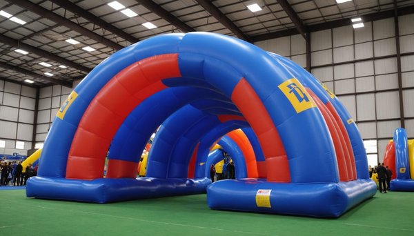 Des structures gonflables pour un événement d'entreprise mémorable